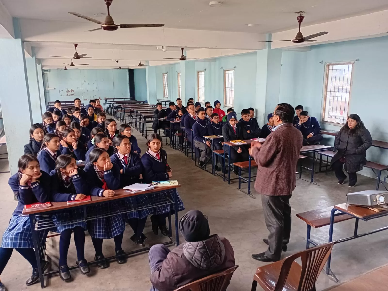 हेफर प्रोजेक्ट नेपालको आर्थिक सहयोगमा सञ्चालित मिल्की वे कार्यक्रम अन्तर्गत दूध तथा दुग्धजन्य पदार्थको फाइदाका विषयमा ब्राइट फ्युचर माध्यमिक विद्यालयका विद्यार्थीहरुसँग अभिमुखिकरणको एक झलक